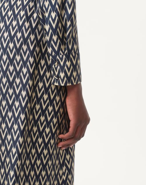 Valentino CAMISA DE TWILL TOUTE LA V