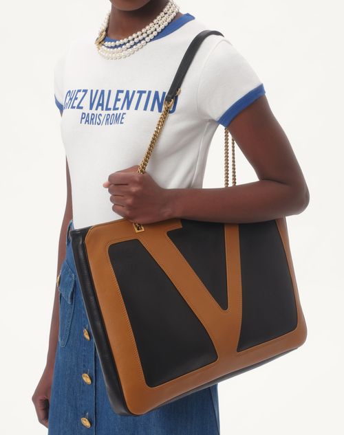 Valentino CAMISETA DE TEJIDO DE PUNTO DE ALGODÓN