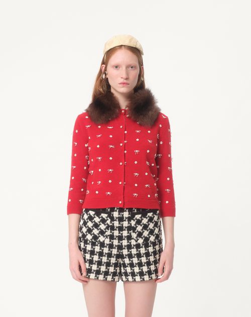 Valentino CÁRDIGAN BORDADO