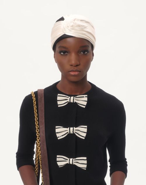 Valentino CÁRDIGAN CON LAZOS BORDADOS