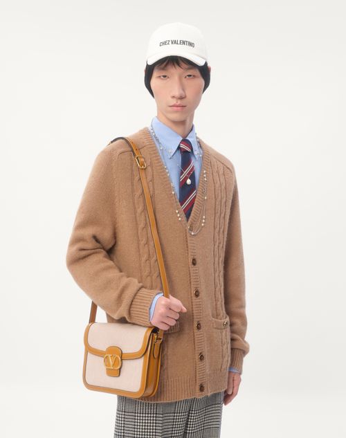 Valentino CÁRDIGAN DE PELO DE CAMELLO