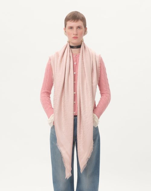 Valentino CHAL TOUTE LA V DE LANA Y SEDA