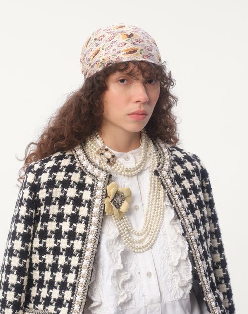 Valentino CHALINA DE SEDA PAPIER FLORAL