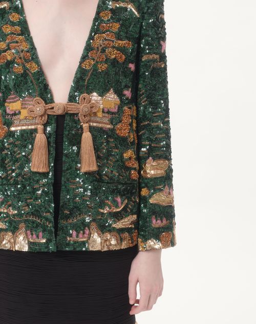 Valentino CHAQUETA BORDADA