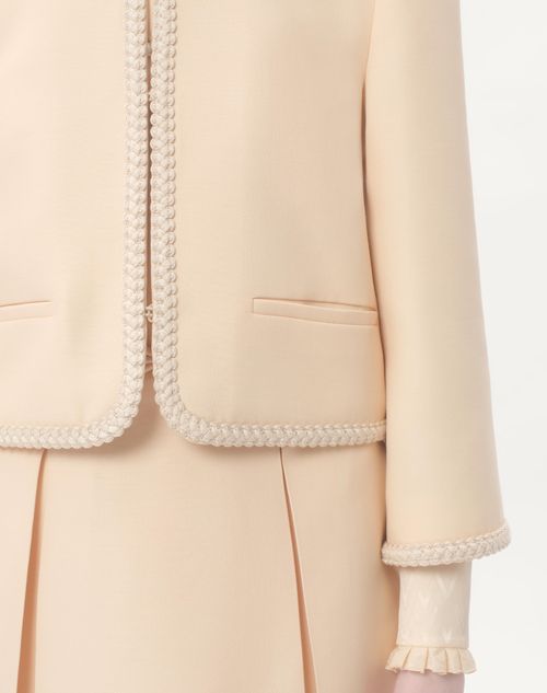 Valentino CHAQUETA DE CREPE COUTURE