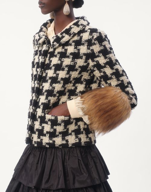 Valentino CHAQUETA DE MACRO TWEED PIED DE POULE