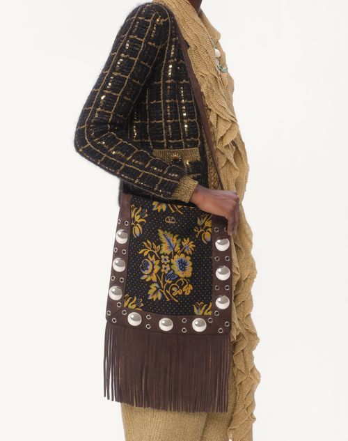 Valentino CHAQUETA TEJIDA DE MOHAIR Y LENTEJUELAS