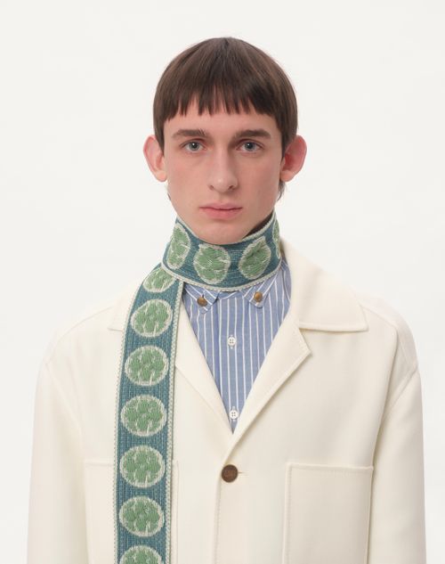 Valentino CHAQUETA TIPO SAFARI DE LANA DOBLE