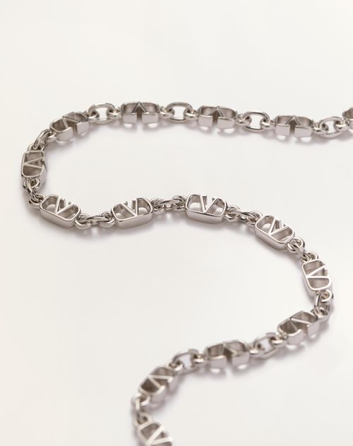 Valentino COLLAR DE METAL CON EL VLOGO SIGNATURE