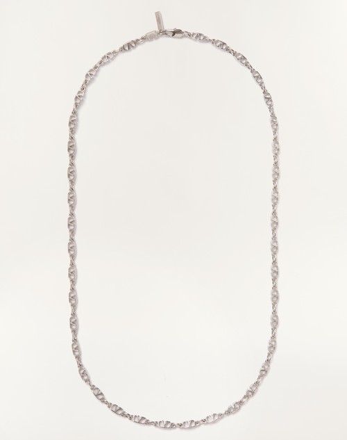 Valentino COLLAR DE METAL CON EL VLOGO SIGNATURE