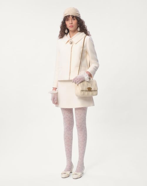 Valentino FALDA DE CREPE COUTURE