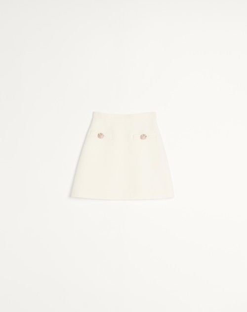 Valentino FALDA DE CREPE COUTURE