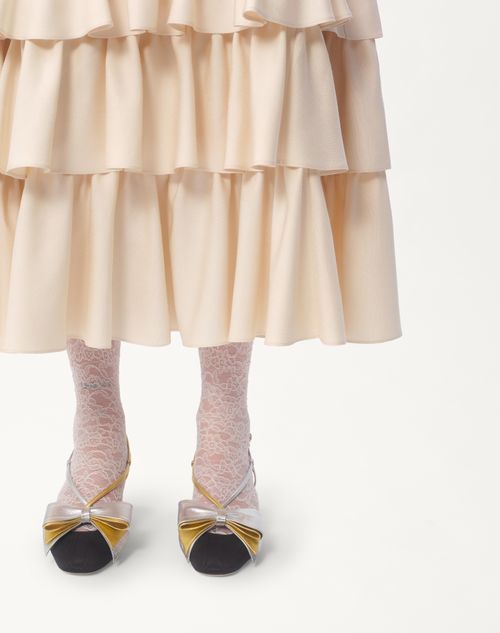 Valentino FALDA DE SHANTUNG