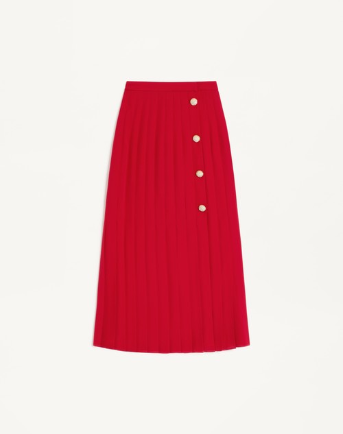 Valentino FALDA MIDI DE GEORGETTE