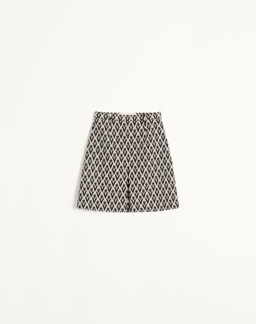 Valentino FALDA PANTALÓN DE JACQUARD TOUTE LA V