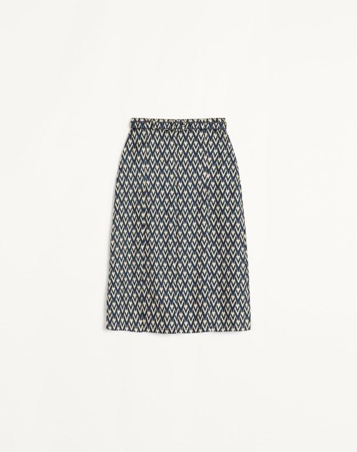 Valentino FALDA PLISADA DE SARGA TOUTE LA V