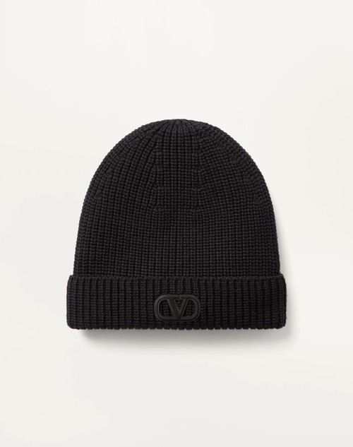 Valentino GORRO DE LANA CON EL VLOGO SIGNATURE