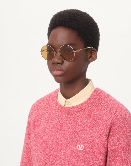 Valentino MARCO METÁLICO REDONDO EXTRAGRANDE