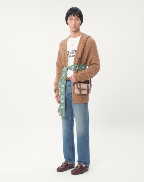 Valentino MINIBOLSO ROCKSTUD DE LONA