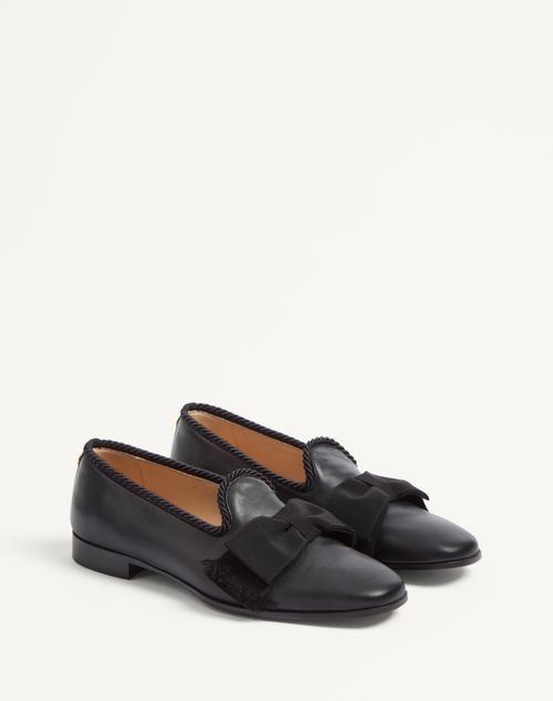 Valentino MOCASÍN BOWOW DE CUERO