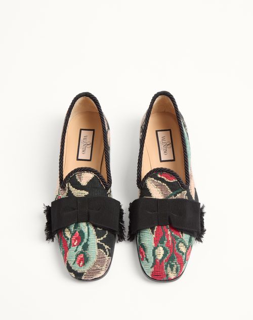 Valentino MOCASÍN BOWOW DE JACQUARD