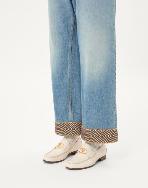 Valentino MOCASINES VLOGO SIGNATURE DE CABRITILLA