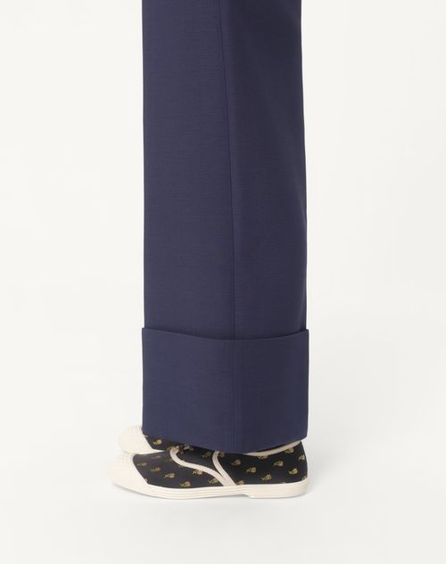 Valentino PANTALÓN DE CREPE COUTURE
