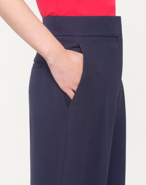 Valentino PANTALÓN DE CREPE COUTURE