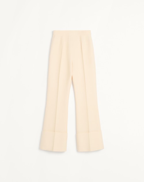 Valentino PANTALÓN DE CREPE COUTURE