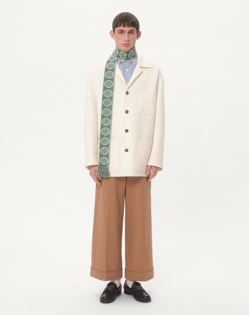 Valentino PANTALÓN DE GABARDINA DE ALGODÓN