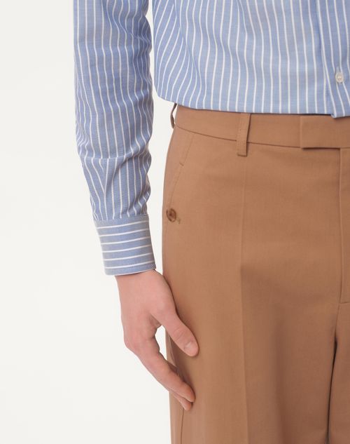 Valentino PANTALÓN DE GABARDINA DE ALGODÓN