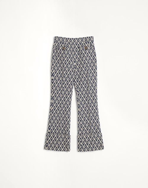 Valentino PANTALÓN DE JACQUARD TOUTE LA V