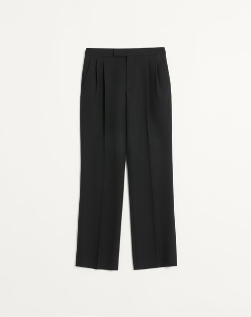Valentino PANTALÓN DE LANA GRAIN DE POUDRE