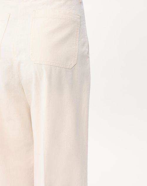 Valentino PANTALÓN DE MEZCLILLA CON DOBLADILLO