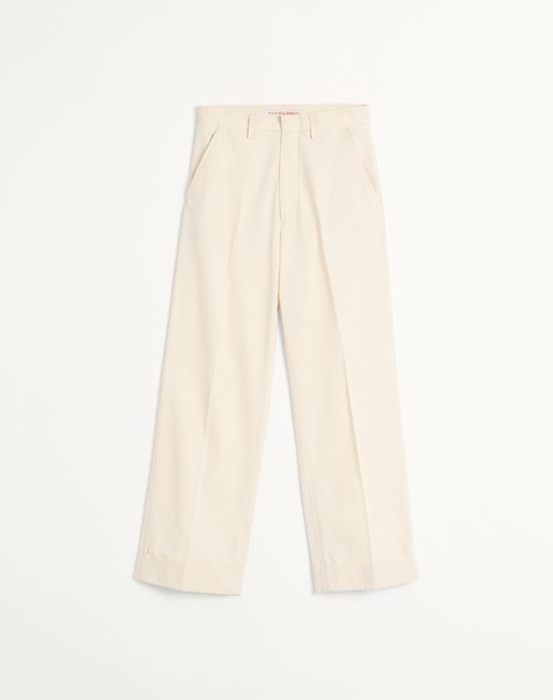 Valentino PANTALÓN DE MEZCLILLA CON DOBLADILLO