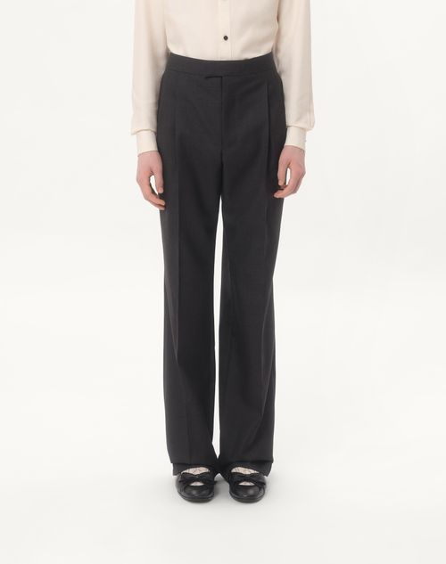 Valentino PANTALONES DE GABARDINA DE LANA