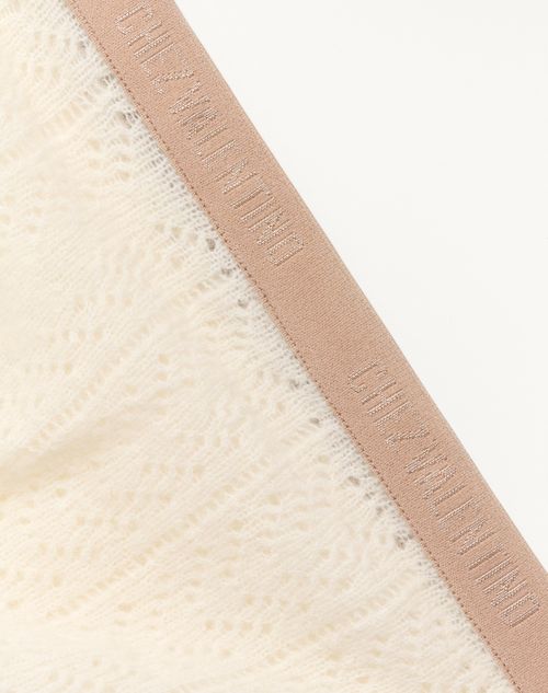 Valentino PANTIMEDIAS DE MOHAIR