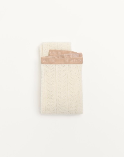 Valentino PANTIMEDIAS DE MOHAIR