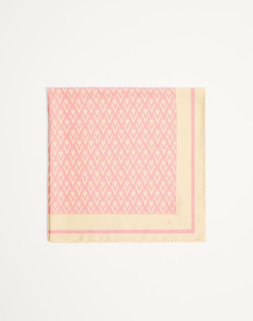 Valentino PAÑUELO DE SEDA TOUTE LA V