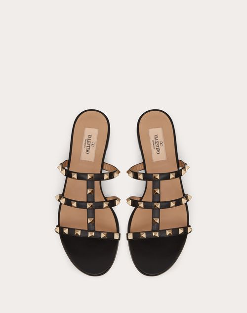 Valentino SANDALIAS PLANAS DE PALA ROCKSTUD