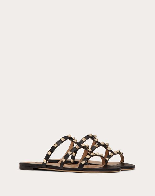 Valentino SANDALIAS PLANAS DE PALA ROCKSTUD