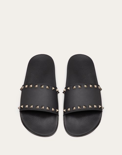 Valentino SANDALIDAS DE PALA ROCKSTUD DE GOMA