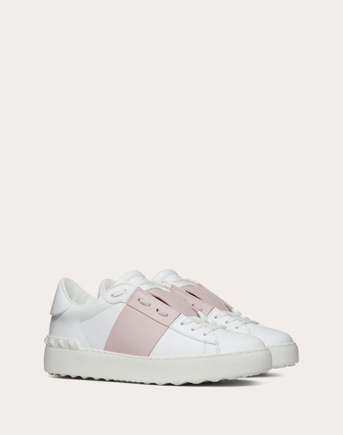 Valentino SNEAKERS OPEN DE PIEL DE BECERRO