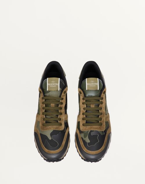 Valentino SNEAKERS ROCKRUNNER CAMOUFLAGE