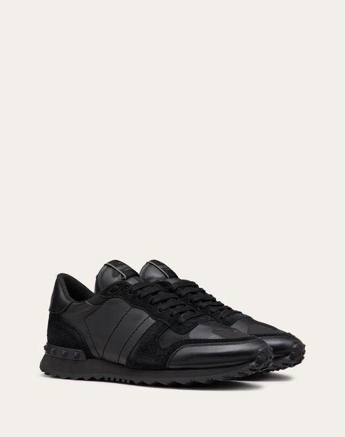 Valentino SNEAKERS ROCKRUNNER CAMUFLAJE NOIR