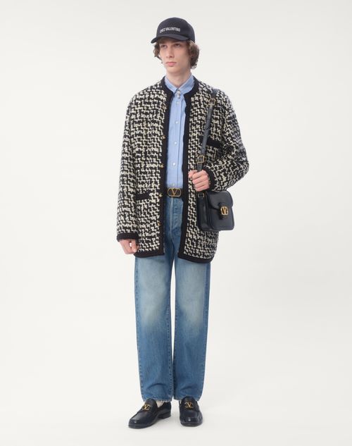 Valentino SOBRECAMISA DE WOOL TWEED