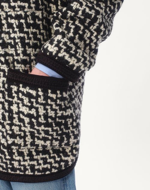 Valentino SOBRECAMISA DE WOOL TWEED