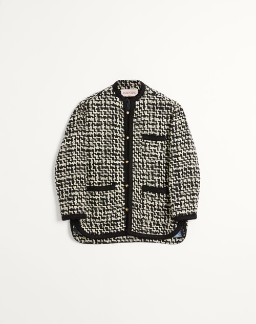 Valentino SOBRECAMISA DE WOOL TWEED