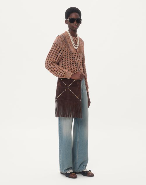 Valentino SUÉTER DE ALGODÓN Y LINO MOULINÉ