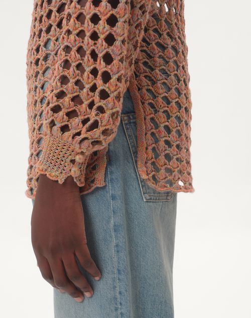 Valentino SUÉTER DE ALGODÓN Y LINO MOULINÉ